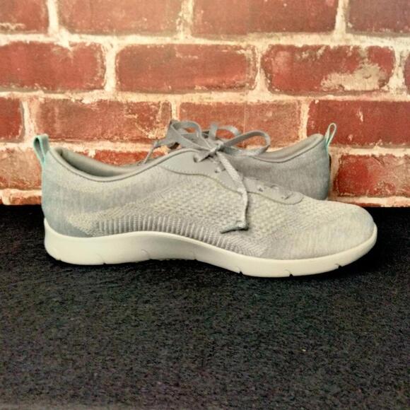 Skechers Shoes Womens Size 8.5 Arch Fit Teal Gray Athletic Sneakers - Picture 6 of 8